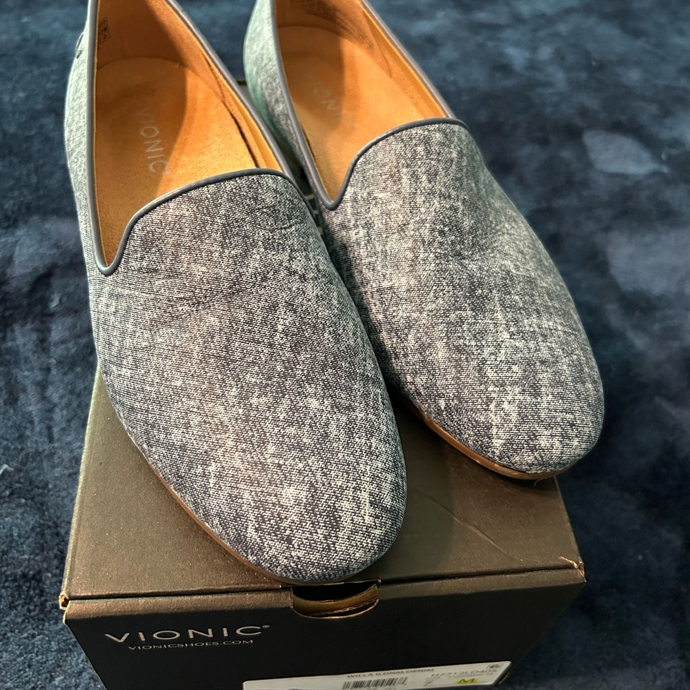 Vionic Women’s Willa Denim Loafers size 7